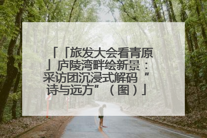 「旅发大会看青原」庐陵湾畔绘新景：采访团沉浸式解码“诗与远方”（图）
